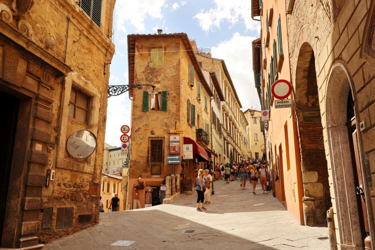 Il Palco Montepulciano, Vista Incredibile, 150Mt Da Piazza Grande Lägenhet Exteriör bild