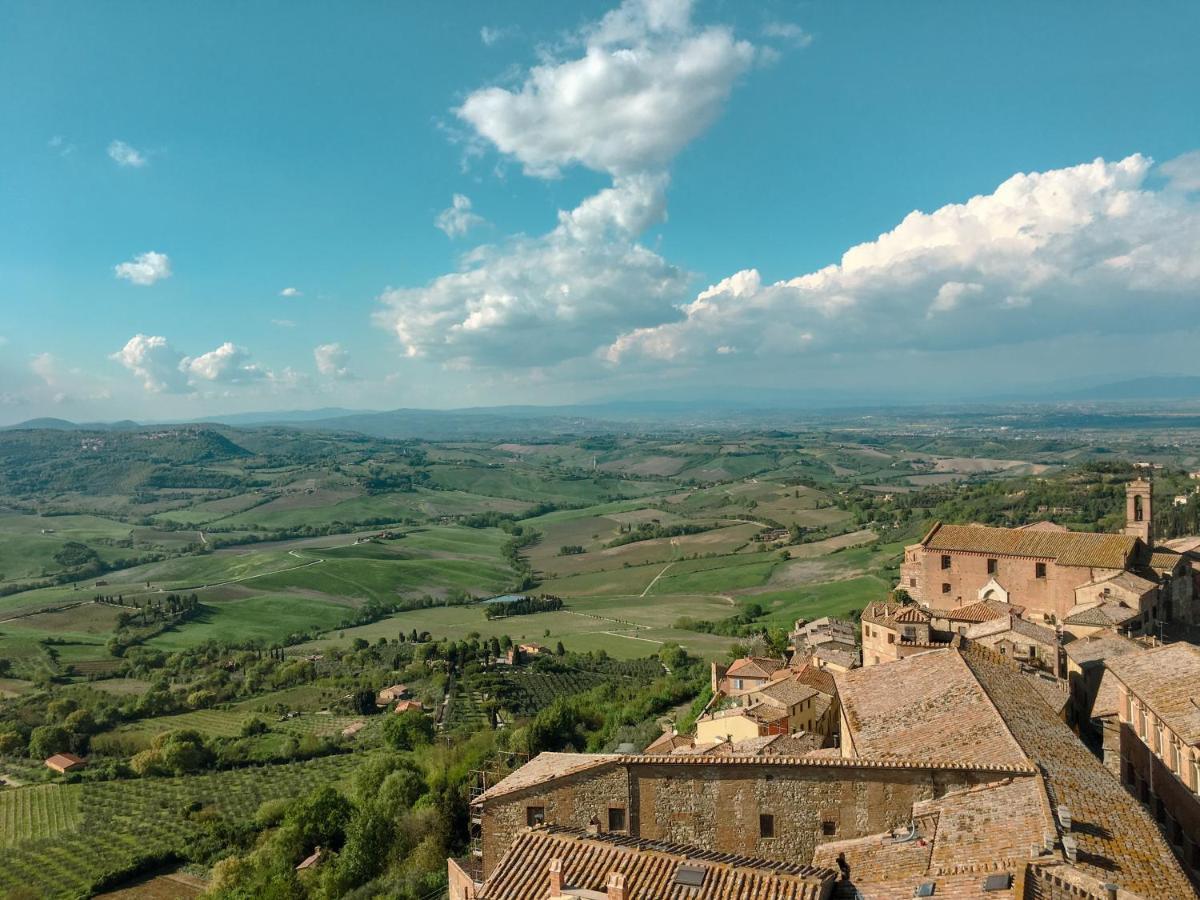Il Palco Montepulciano, Vista Incredibile, 150Mt Da Piazza Grande Lägenhet Exteriör bild