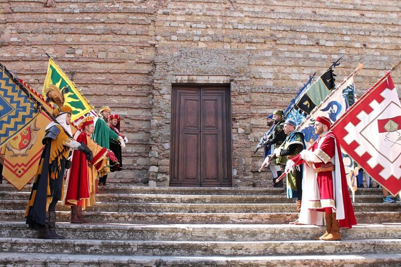 Il Palco Montepulciano, Vista Incredibile, 150Mt Da Piazza Grande Lägenhet Exteriör bild